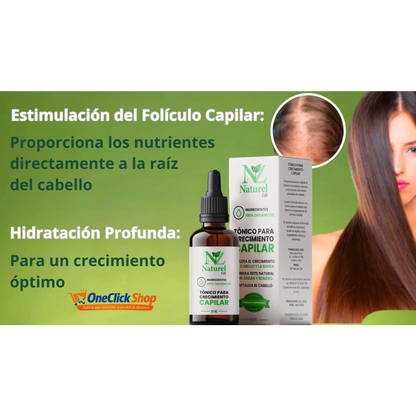 FÓRMULA CAPILAR ANTICAÍDA DE CABELLO NATUREL LIFE