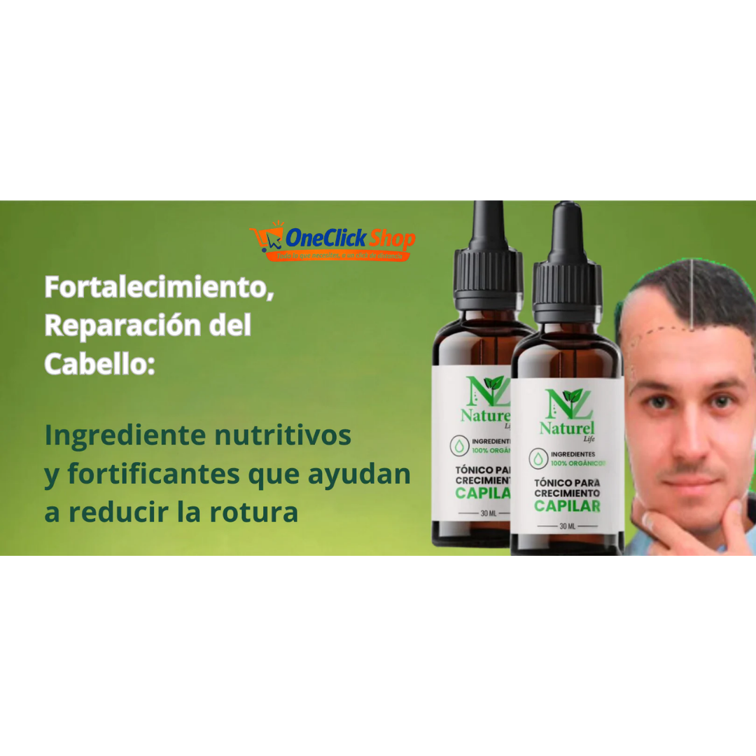FÓRMULA CAPILAR ANTICAÍDA DE CABELLO NATUREL LIFE